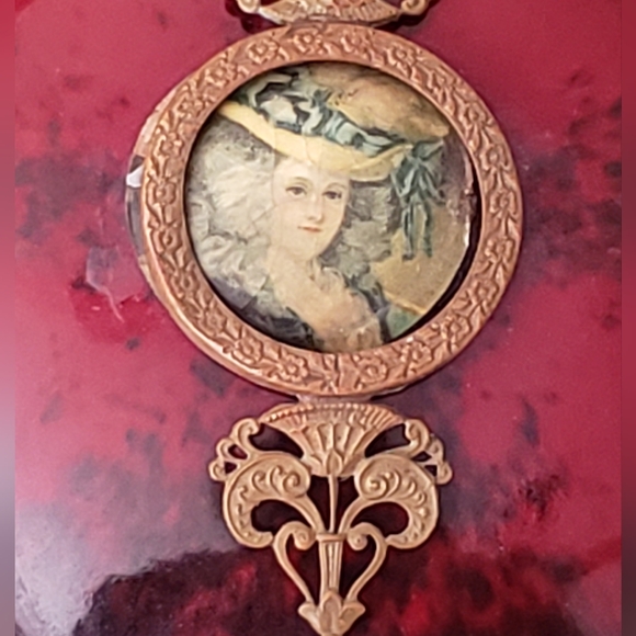 Antique PM Sevres Large Trinket Box  VINTAGE - Picture 2 of 14